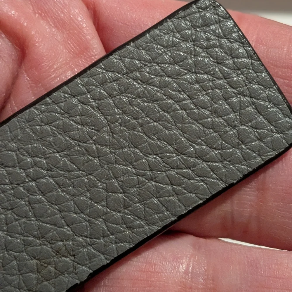 Coach‎ Green Pebbled Leather Hangtag